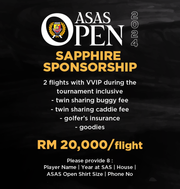 Sapphire 20kver3 Sapphire Package - RM20k Sponsorship